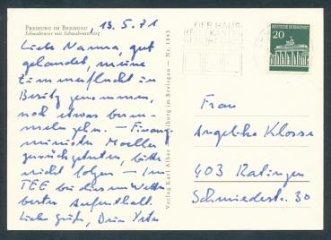 Preview: Schwabentor mit Schwabentorsteg in Freiburg im Breisgau